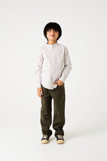 Boys Classic Line Cotton Shirt