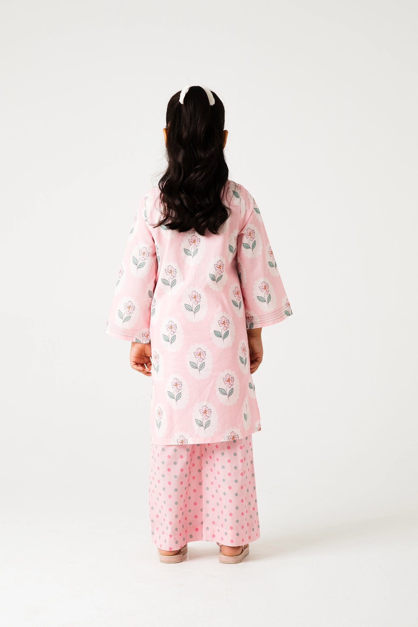 Floral Frams Printed Kurta Set - 2pc