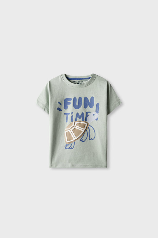Boys Turtle Time Graphic T-shirt