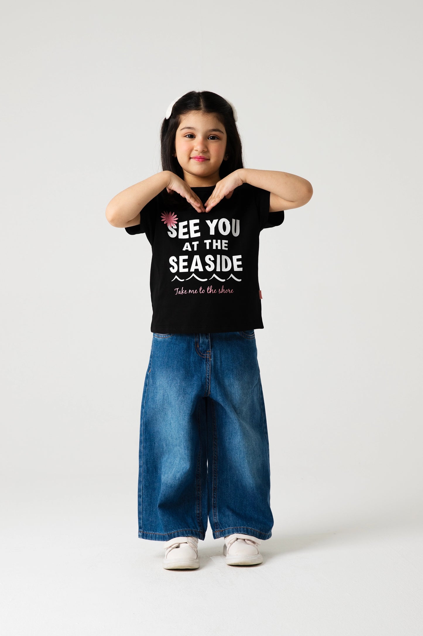 Girls Seaside Mood Relaxed Tee