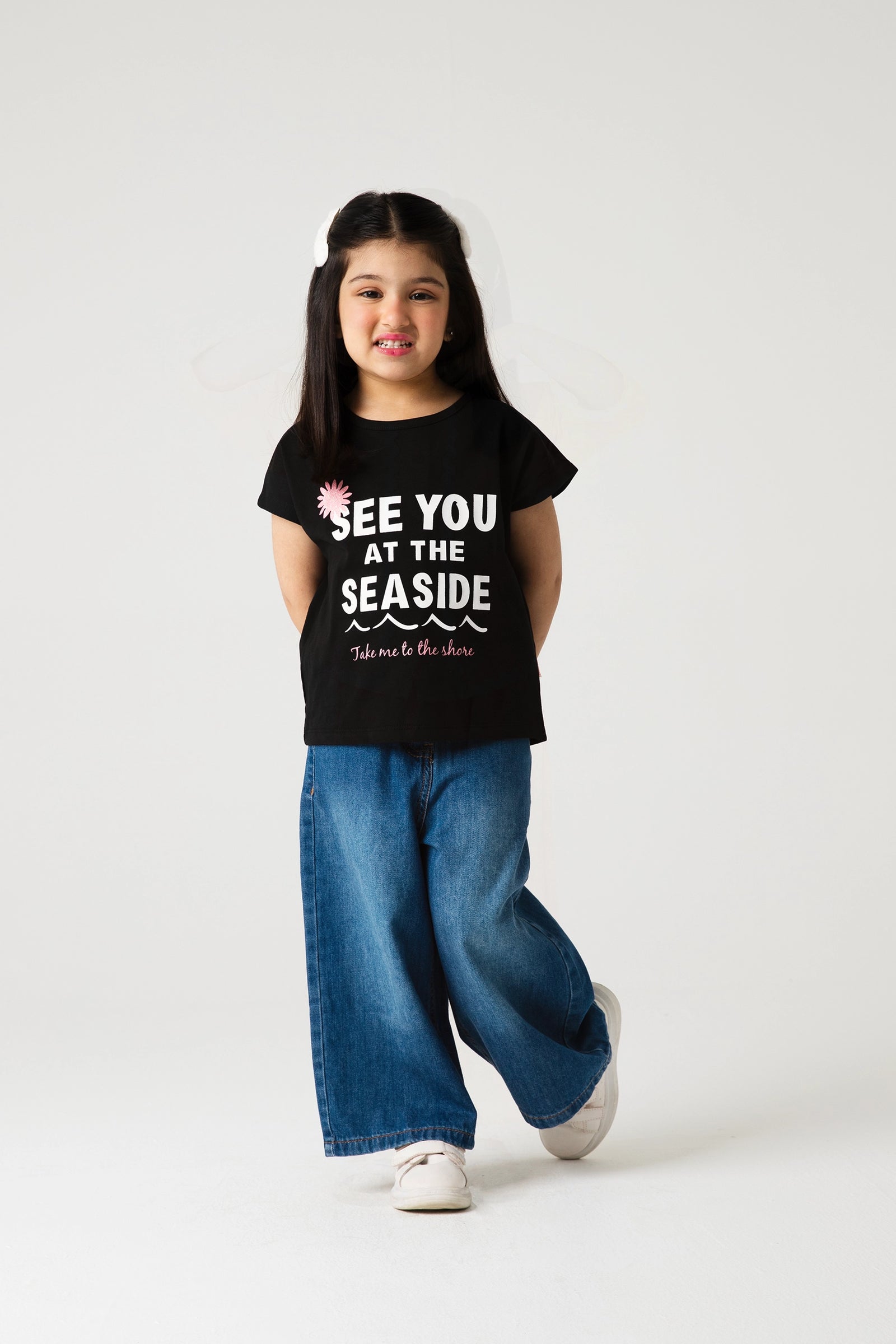 Girls Seaside Mood Relaxed Tee