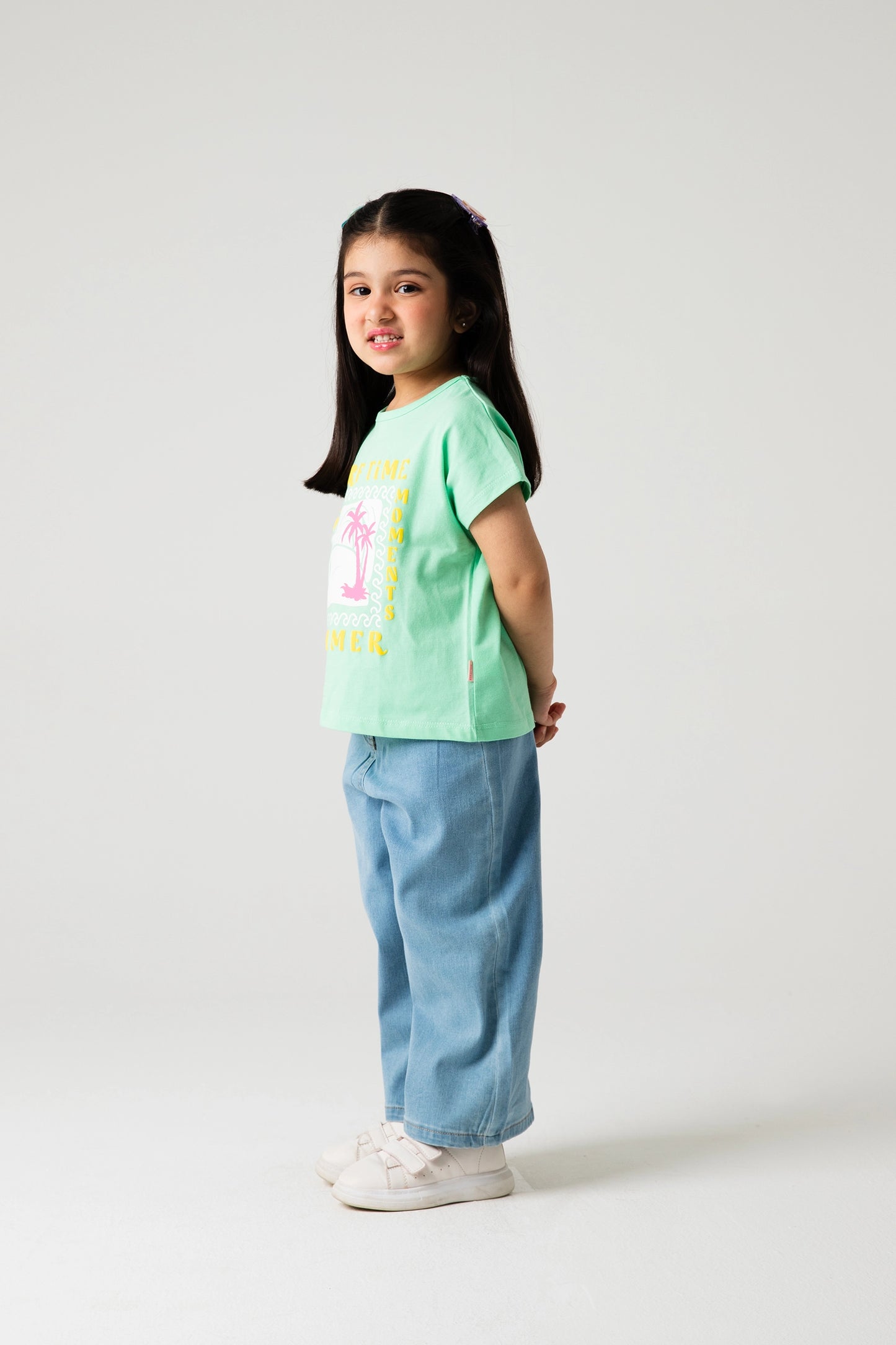 Girls Surf Time Relaxed Tee