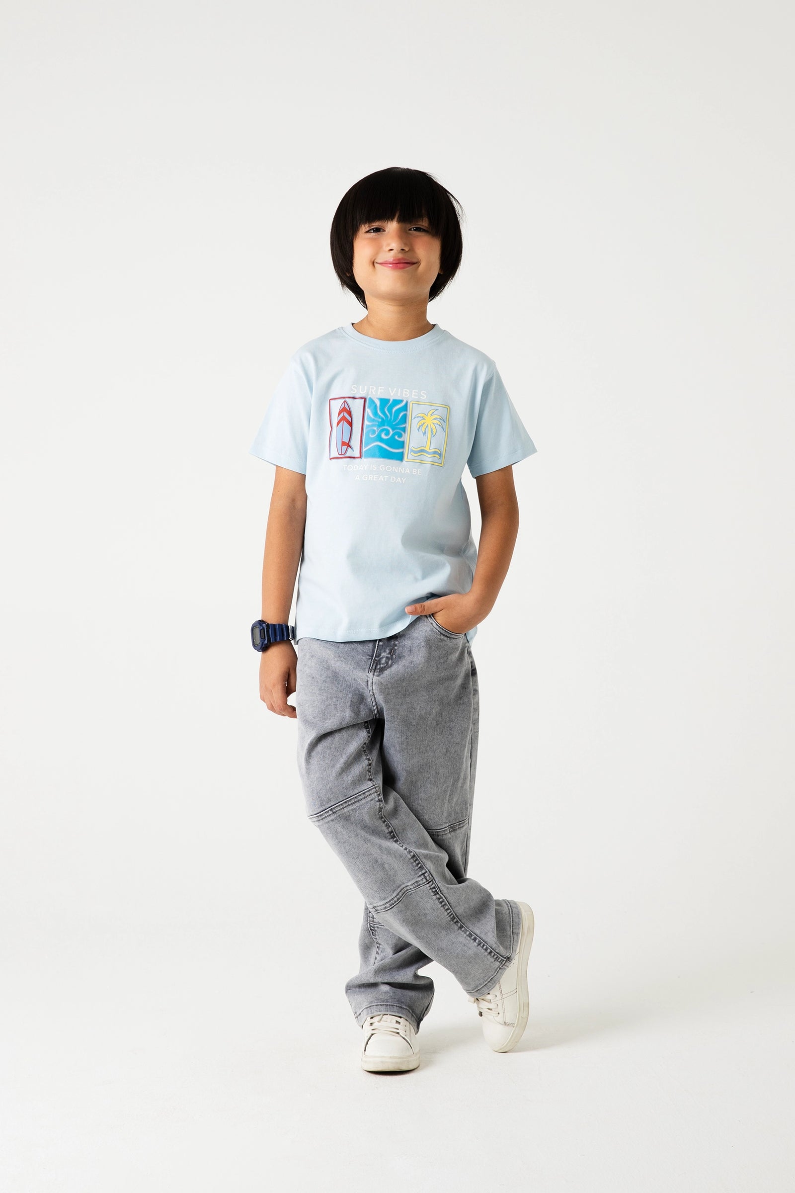 Boys Palm Surf T-Shirt