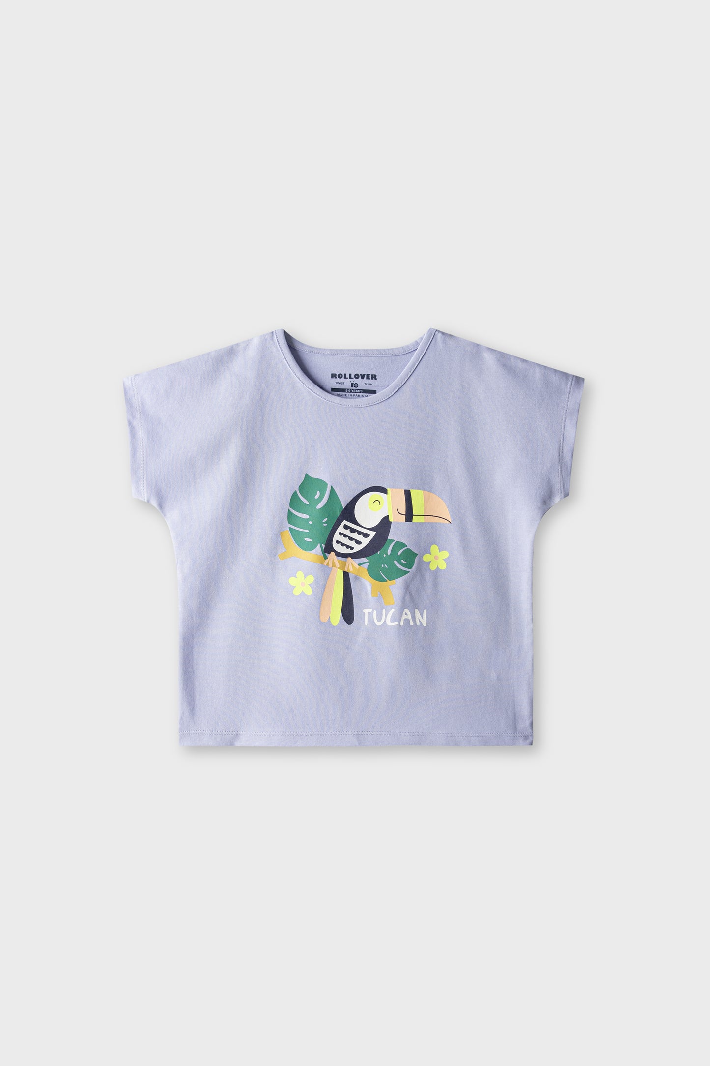 Girls Toucan Graphic Relaxed Tee