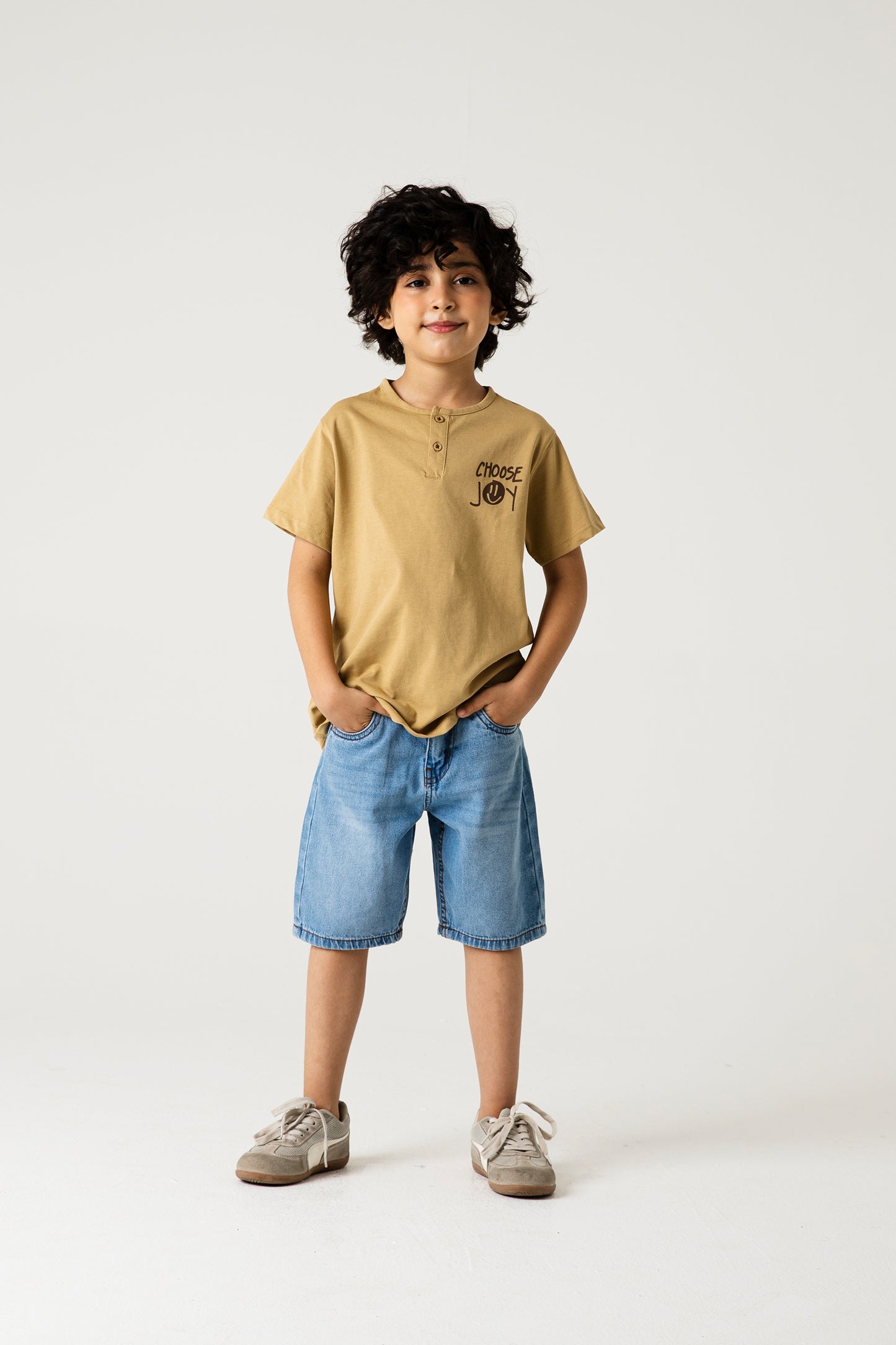 Choose Joy" Tee & Shorts Set