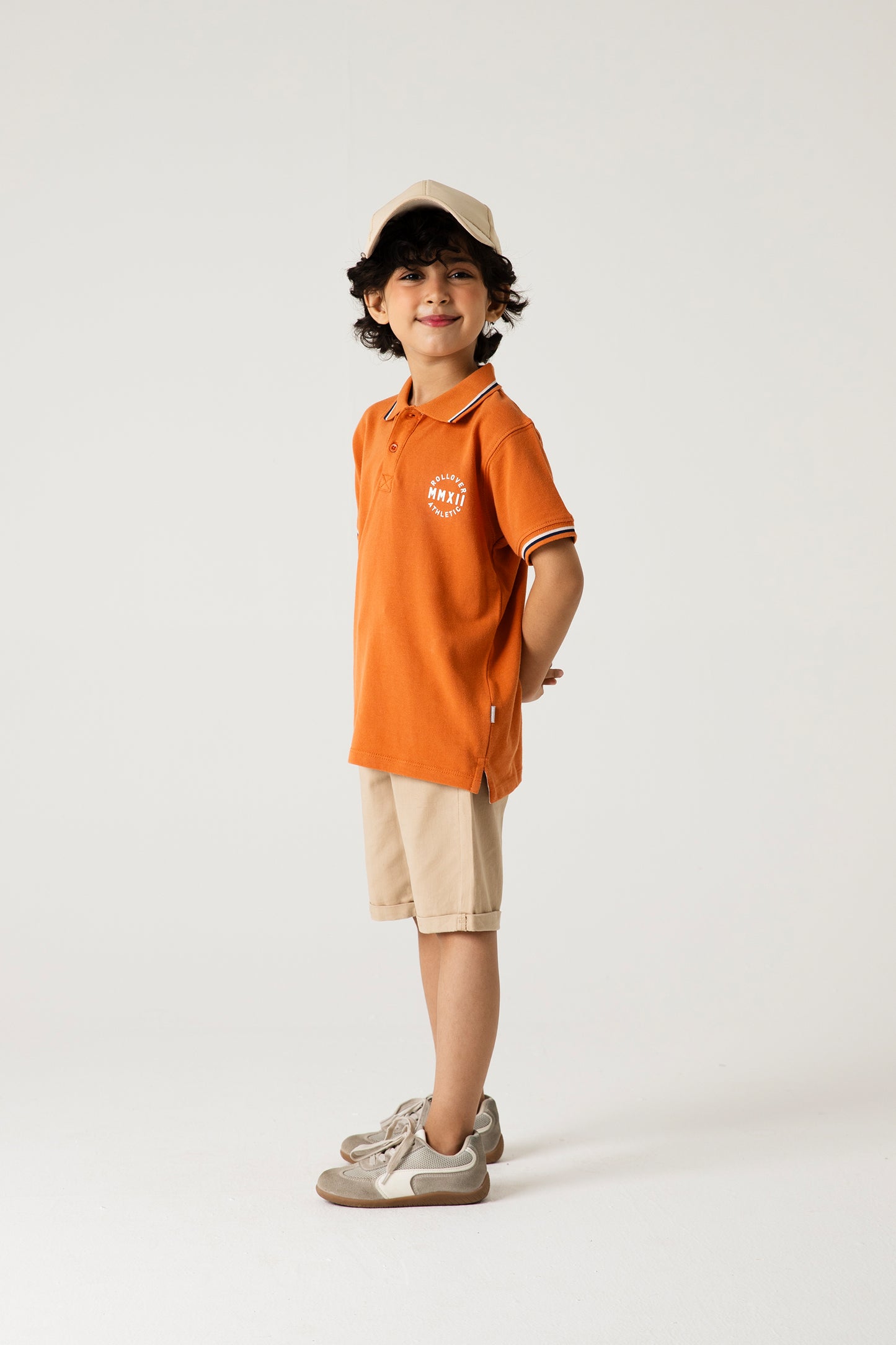Boys MMXI Classic Rust Polo