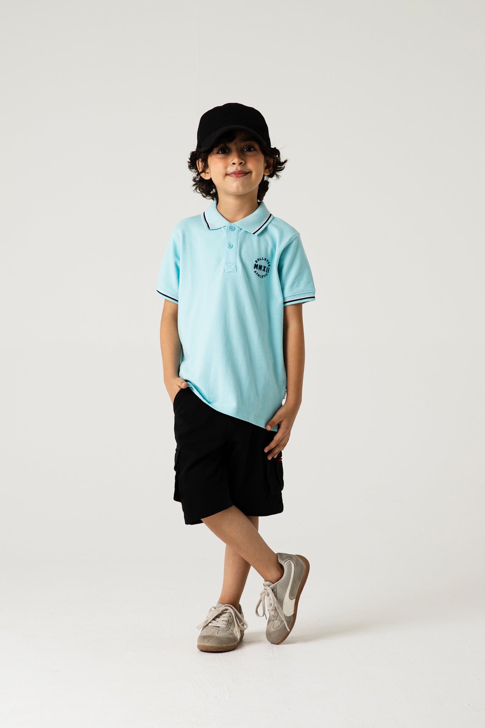 Boys MMXI Classic Mint Polo