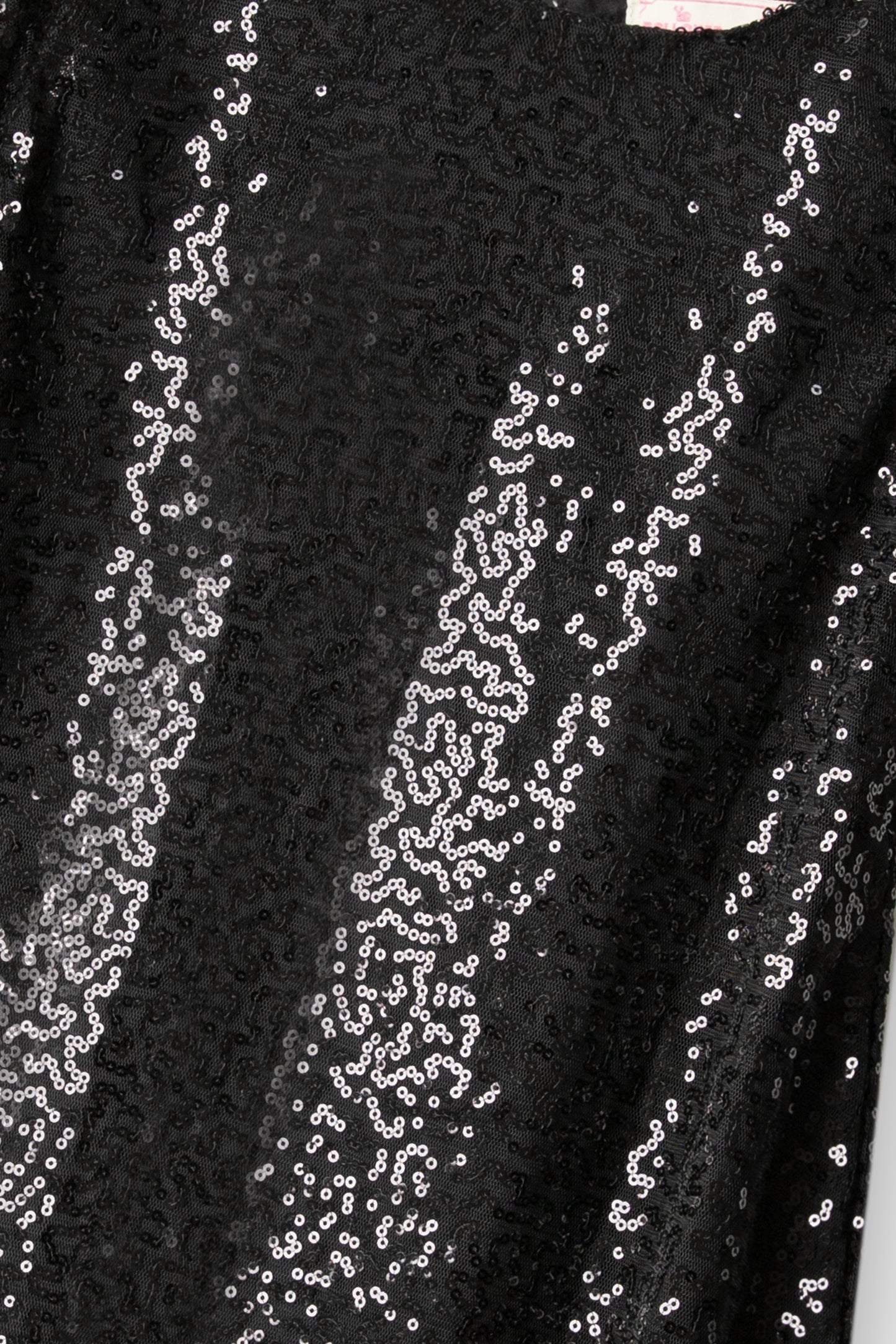 Black Sequin A-Line Dress