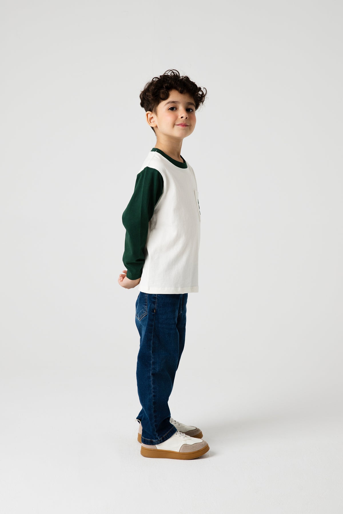 Boys Forest Club Contrast Tee