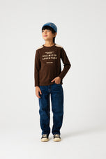 Boys Unlimited Adventure Chocolate Jersey Tee