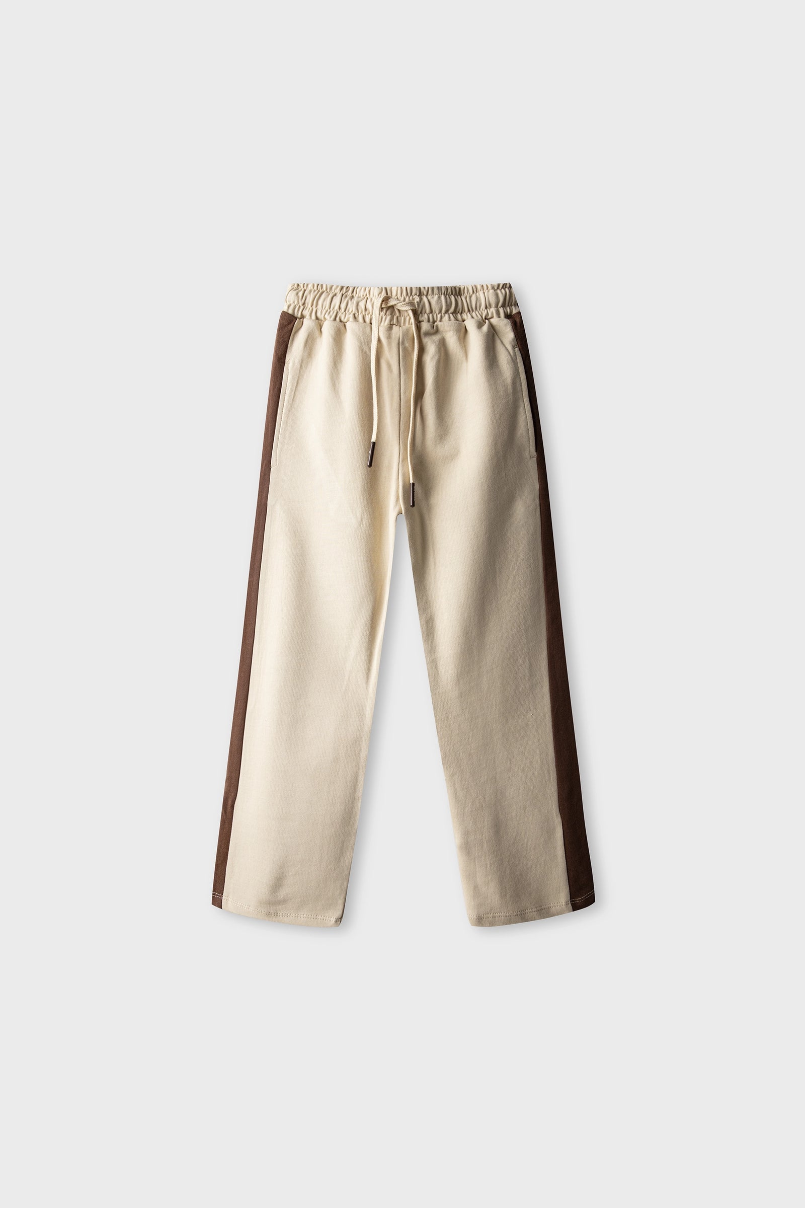 Boys Sandstone Straight Line Terry Trousers