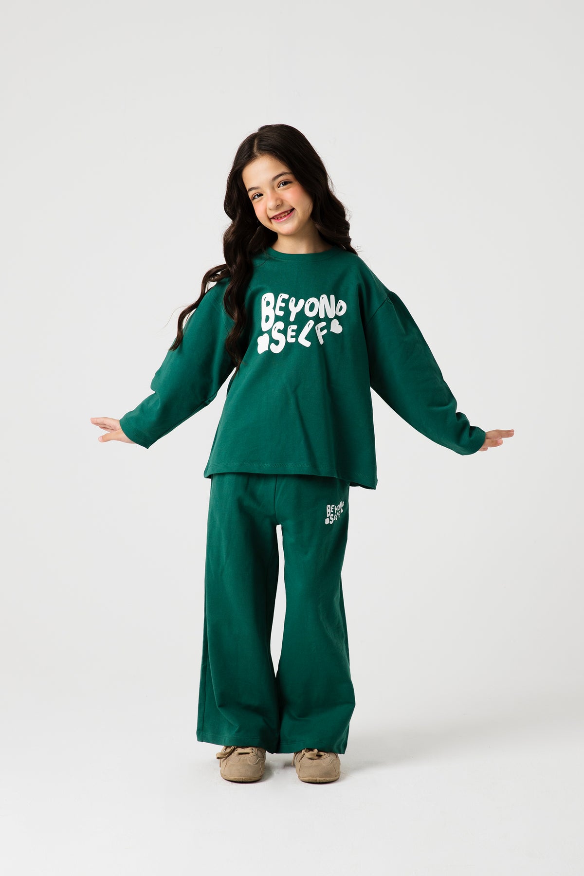 Girls Beyond Self Oversized Co-ord Set
