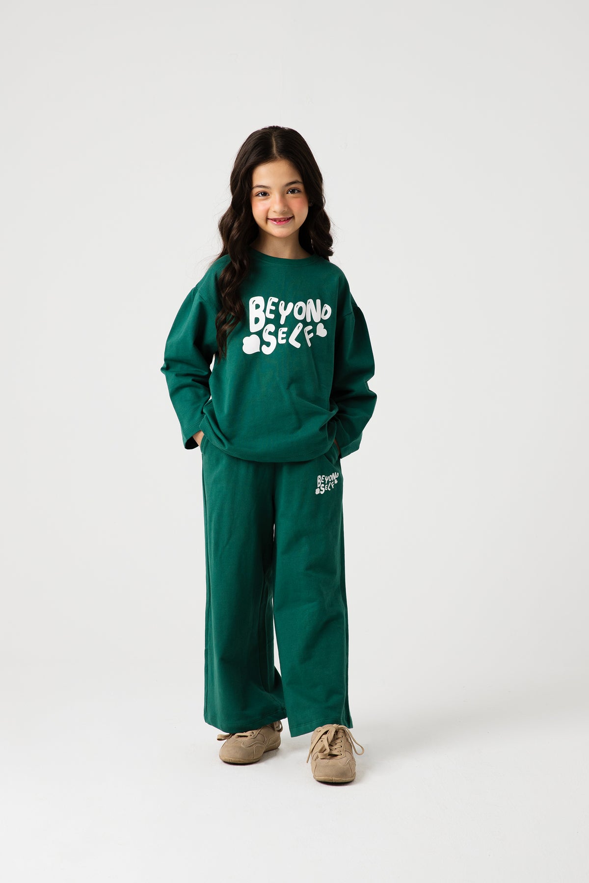 Girls Beyond Self Oversized Co-ord Set