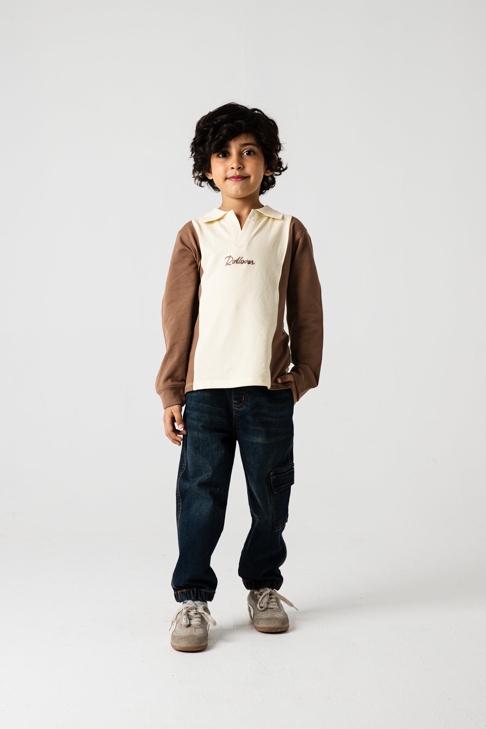 Boys Signature Duo-Tone Pique Polo