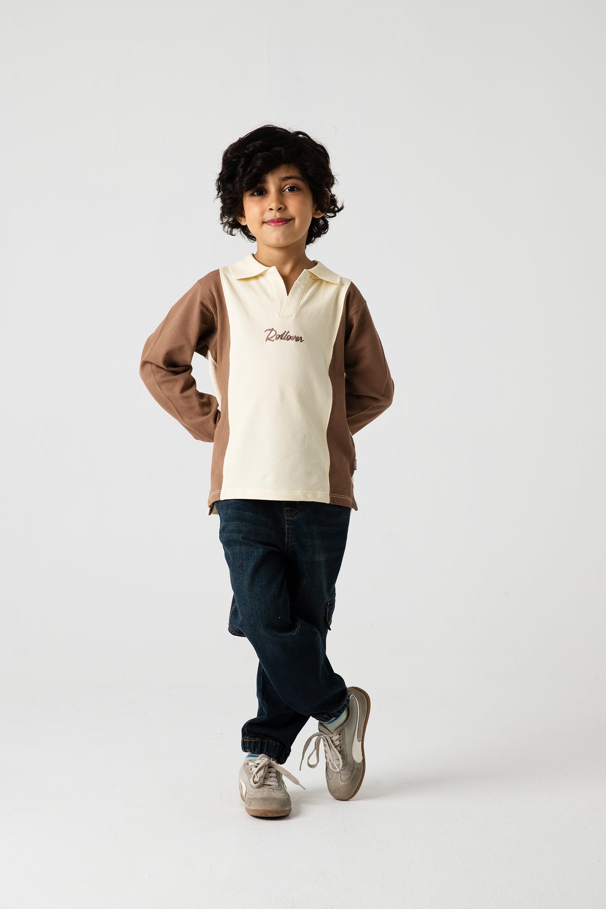 Boys Signature Duo-Tone Pique Polo