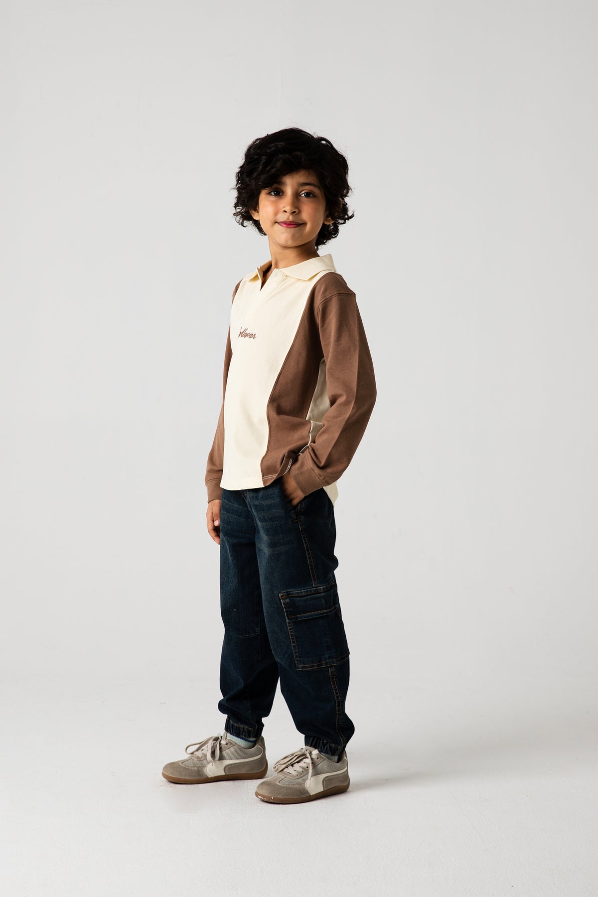 Boys Signature Duo-Tone Pique Polo