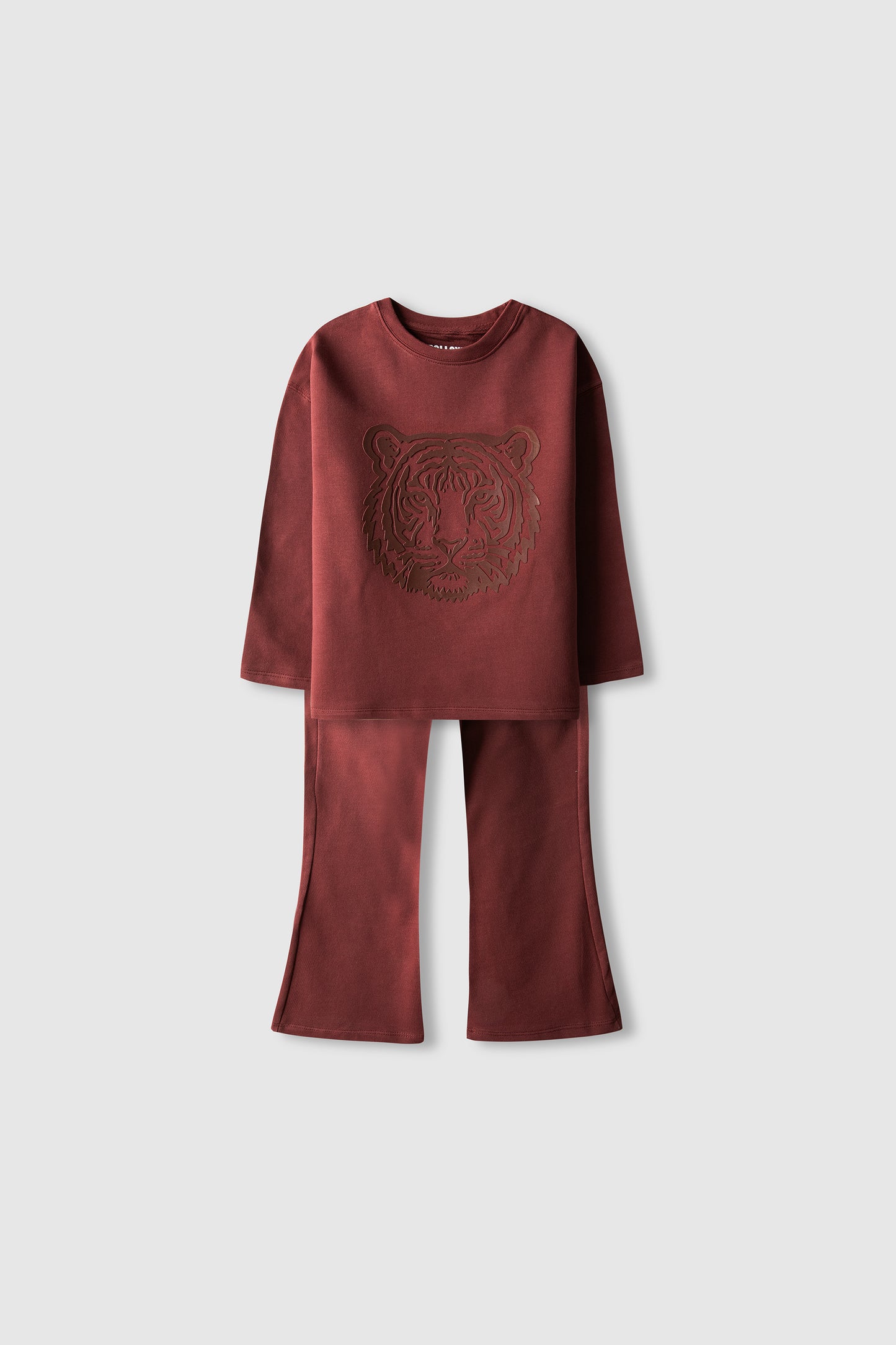 Girls Wild Chocolate Terry Co-ord Set