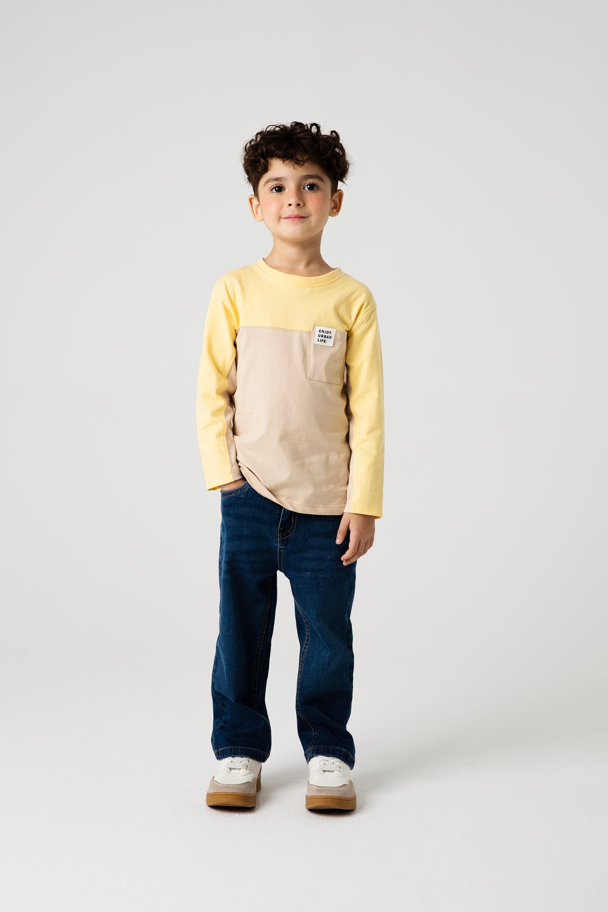 Boys Butterstone Color-Block Tee