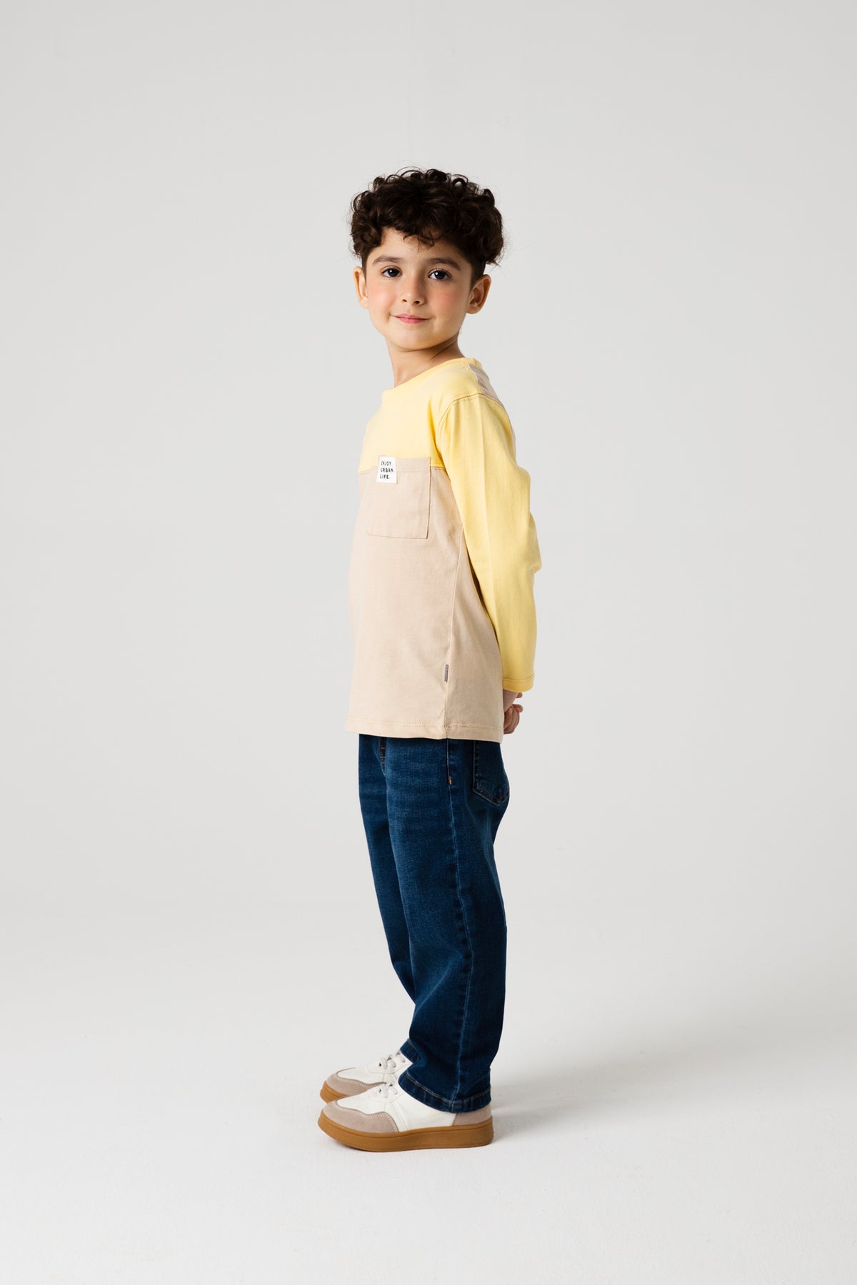 Boys Butterstone Color-Block Tee
