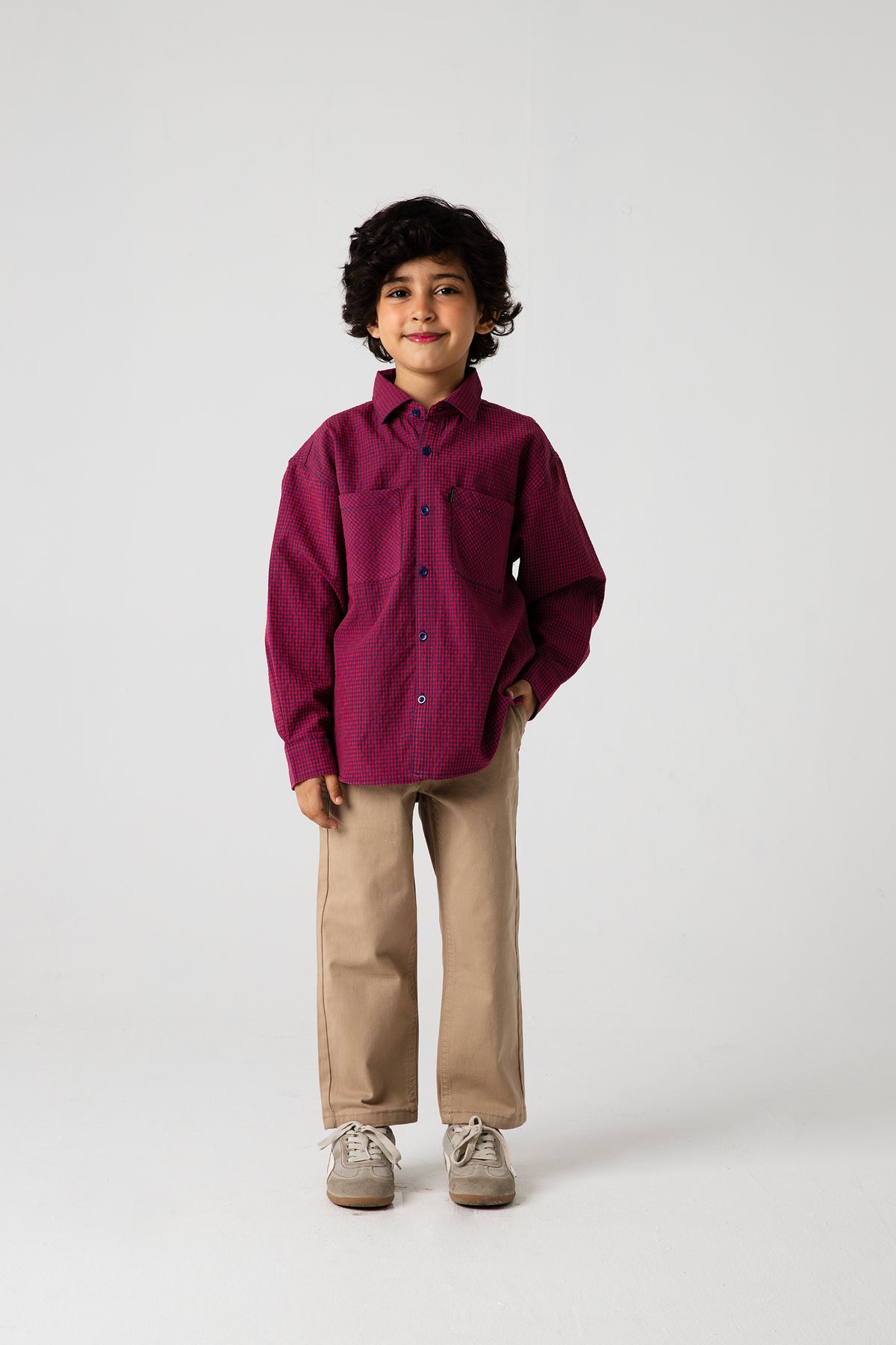 Signature Red Check Casual Shirt