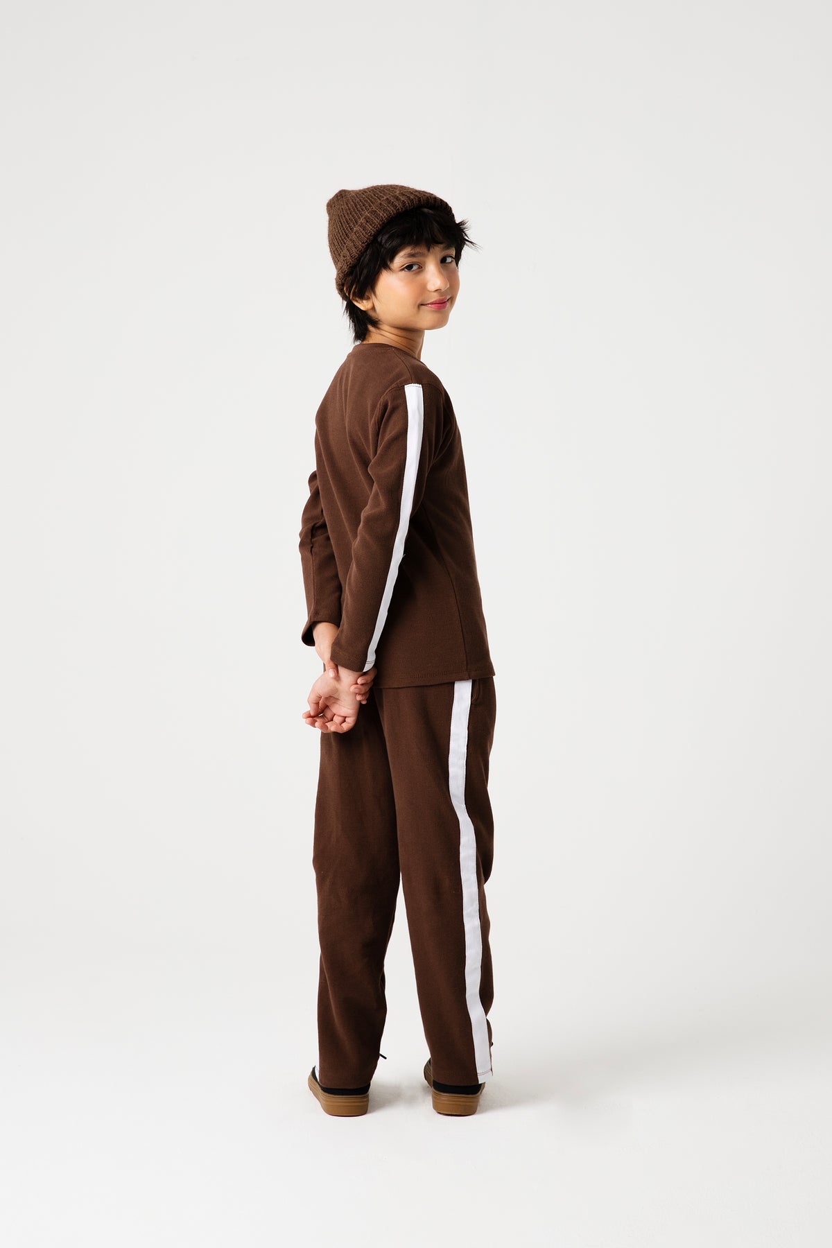 Boys Brownstone Sport Waffle Co-ord Set