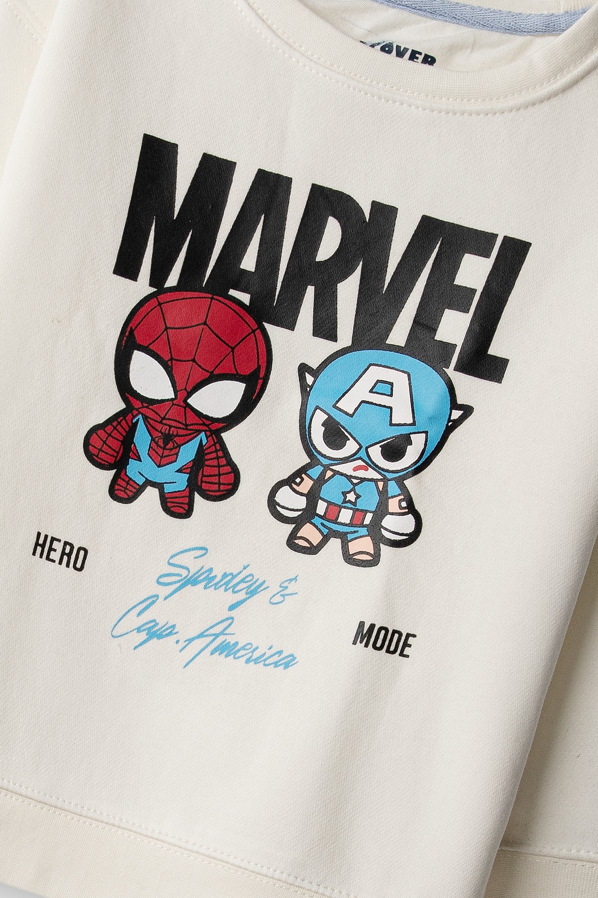 Boys Marvel Hero Oversized Sweatshirt