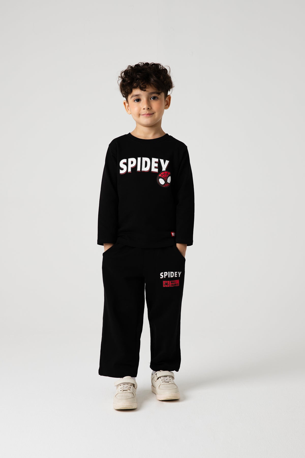 Boys Spidey Marvel Black Co-ord Set