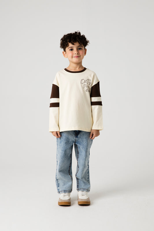 Boys Choco-Edge Drop Tee