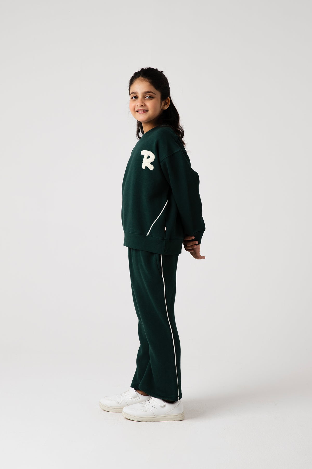 Girls Signature Evergreen Fleece Co-ord Set