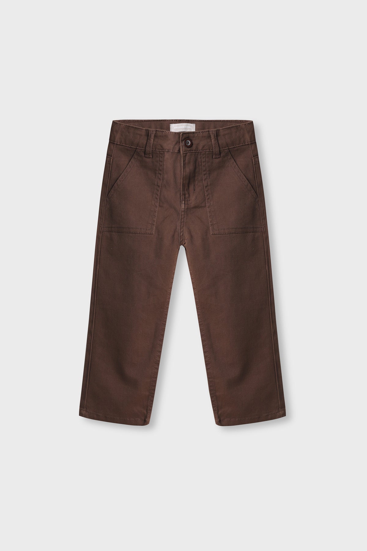 Boys Earthbound Brown Twill Pants