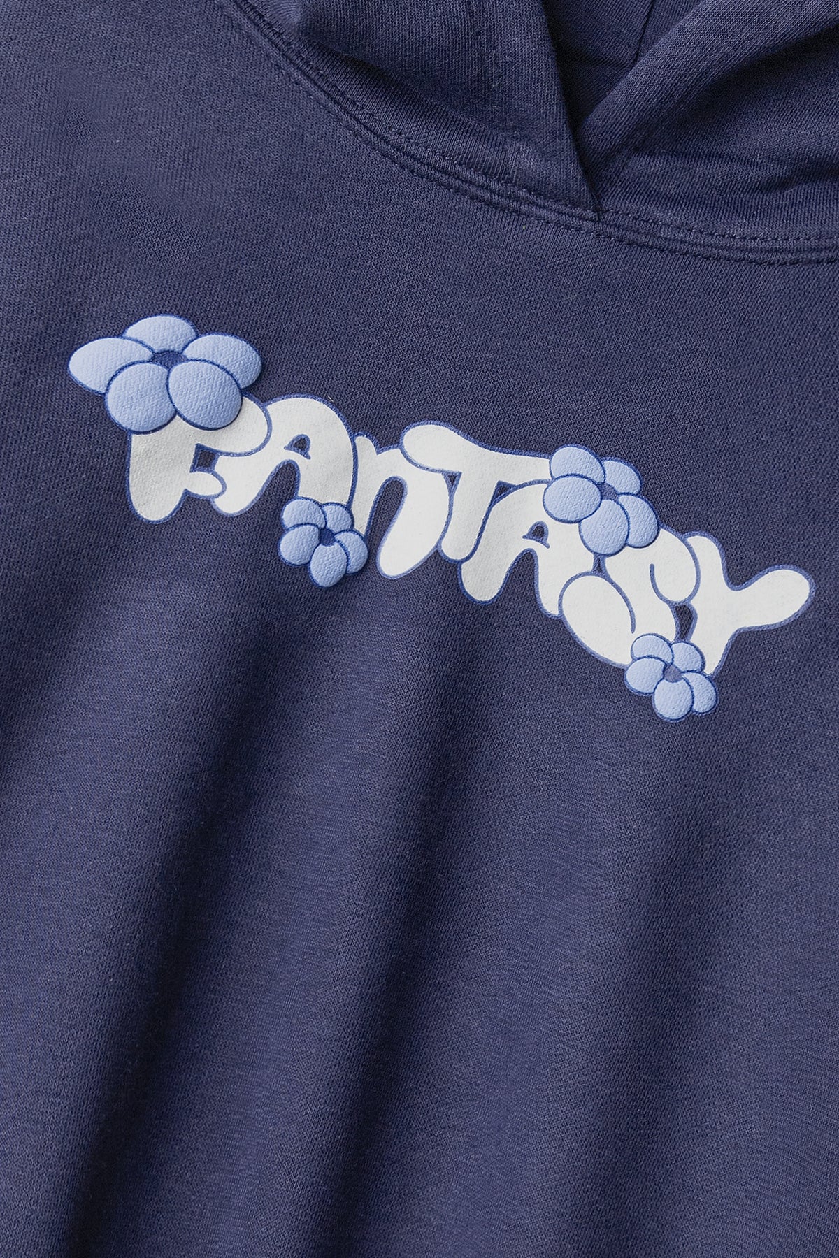 Girls Navy Cozy Fleece Hoodie