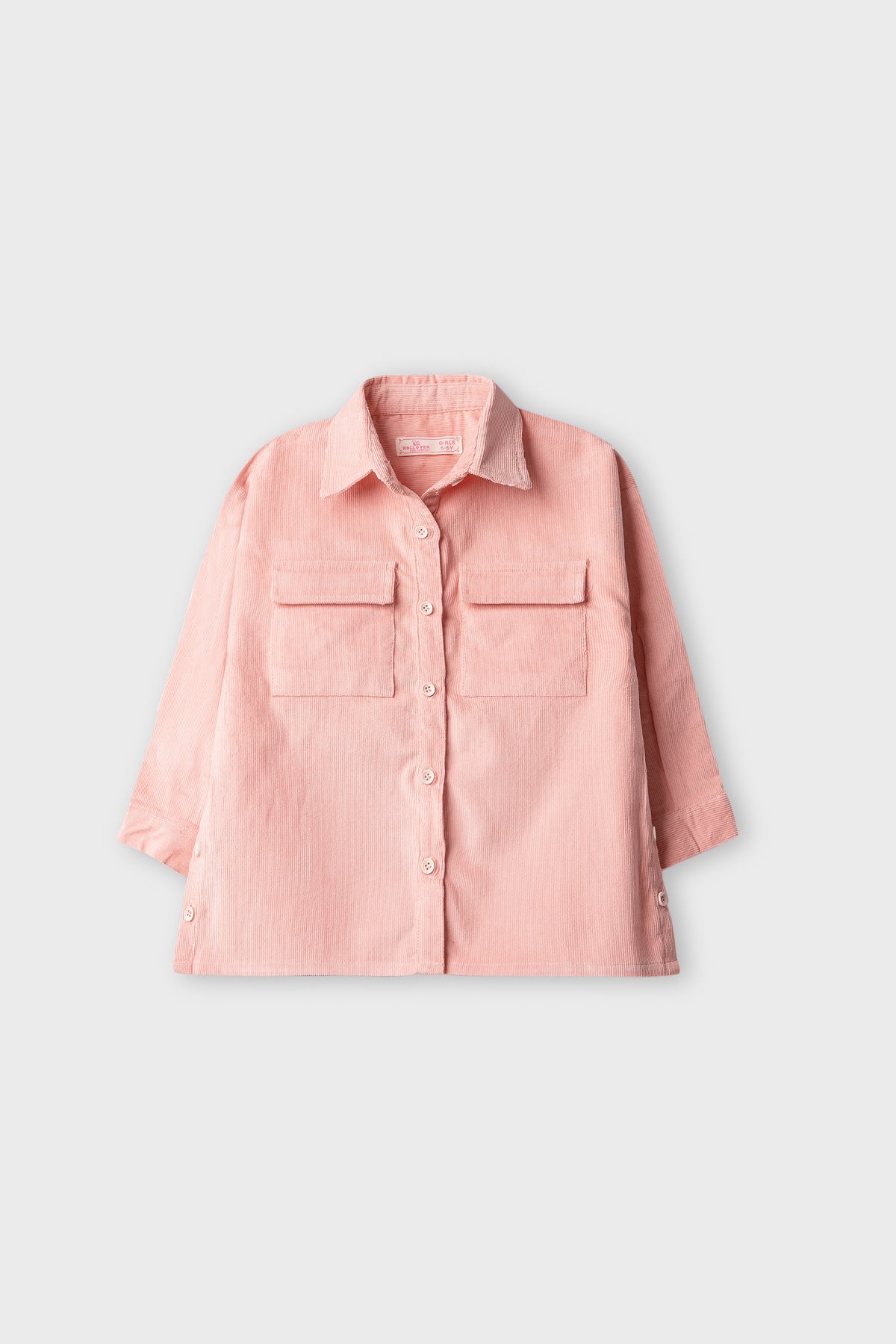 Girls Blush Boxy Corduroy Jacket