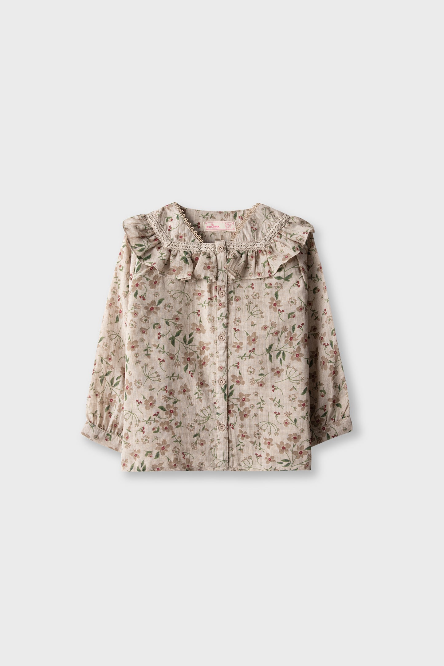 Botanical Frill Lace Top