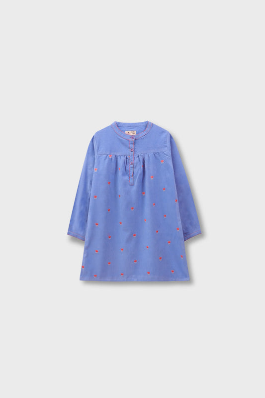 Girls Yellow Corduroy Top