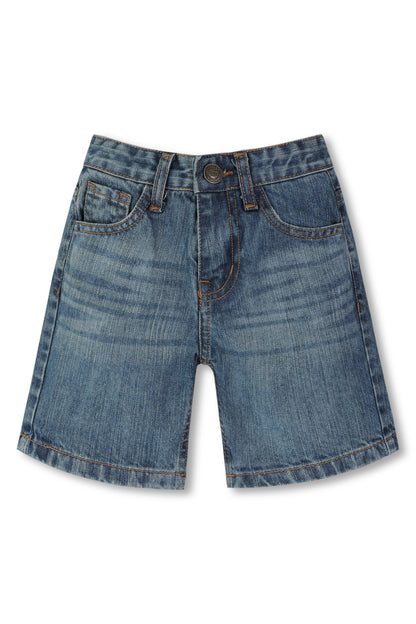 Light Blue Boys Denim Shorts