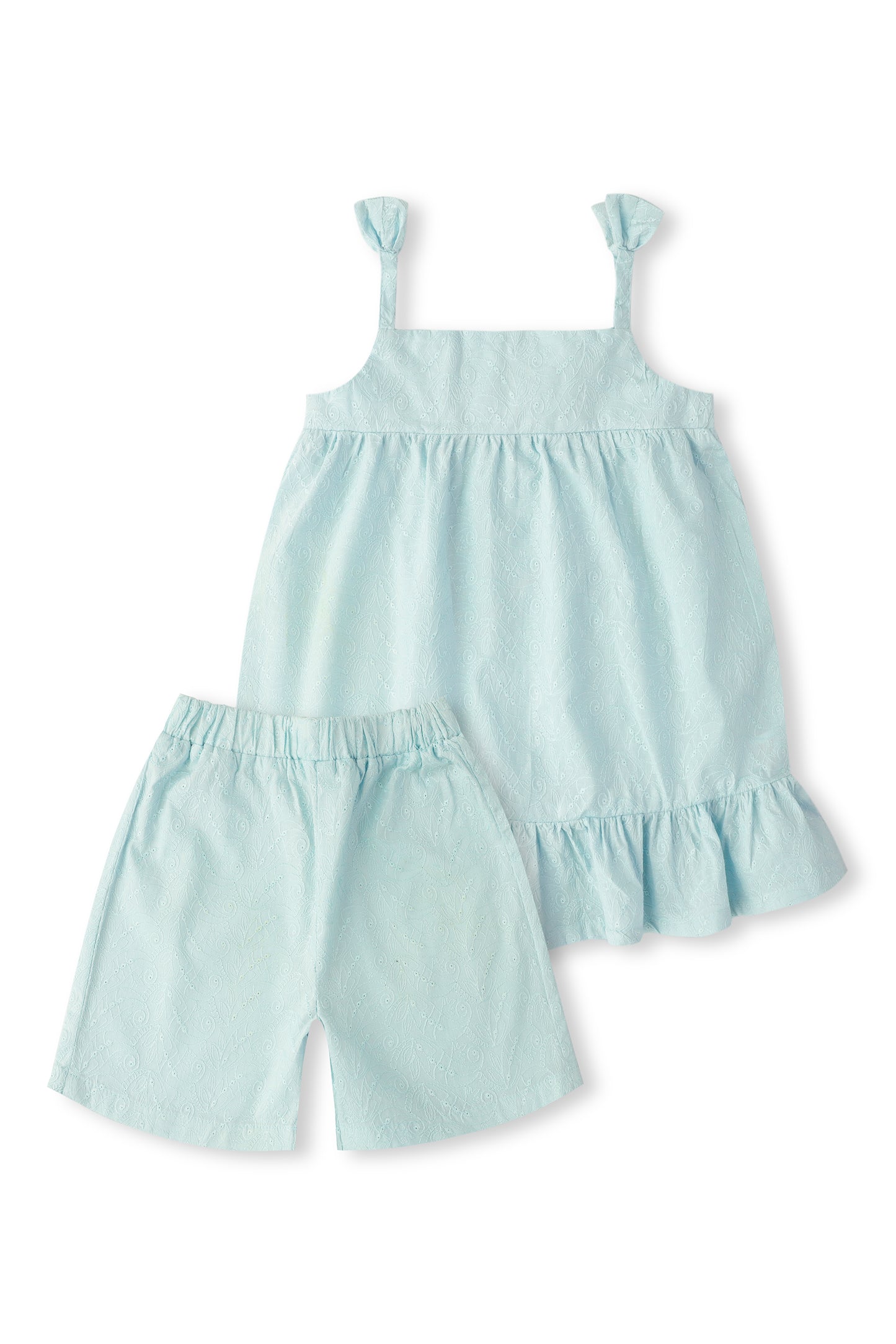 Sky Blue Cotton Chicken Set