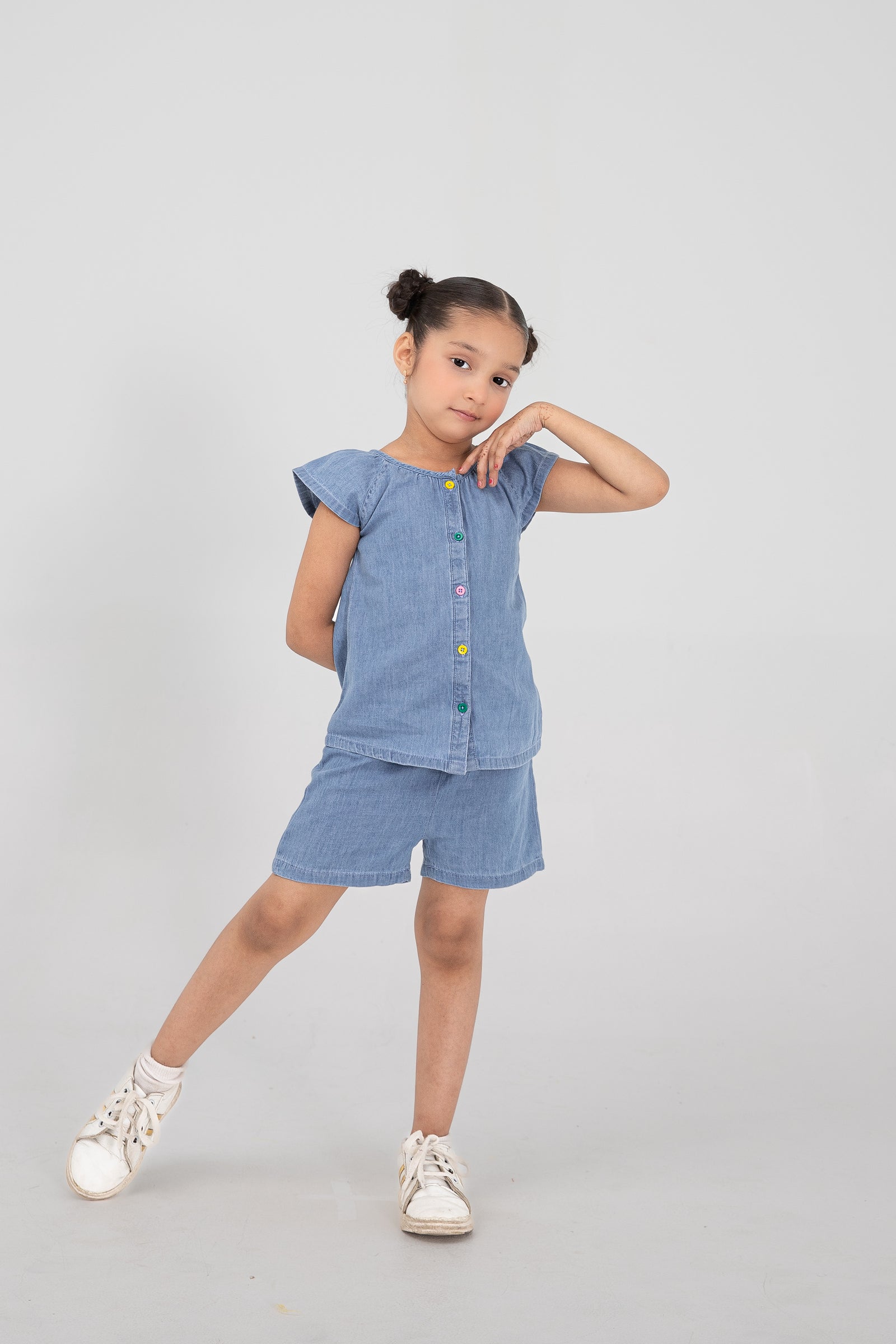 Girls' Sky Bloom Co-ord Set