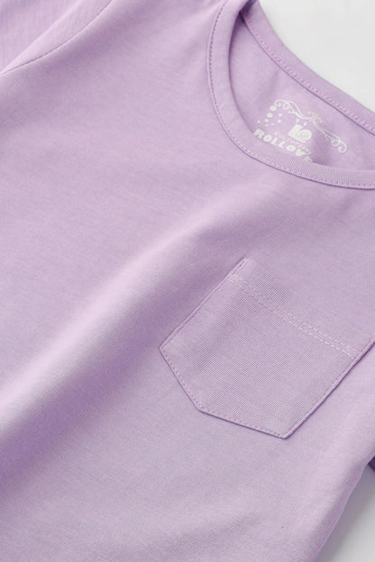 Purple Jersey Co-rd set