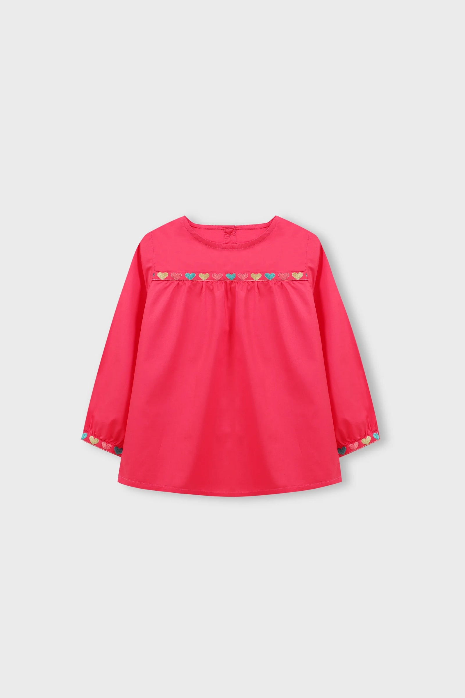 Red Heartline Cotton Top