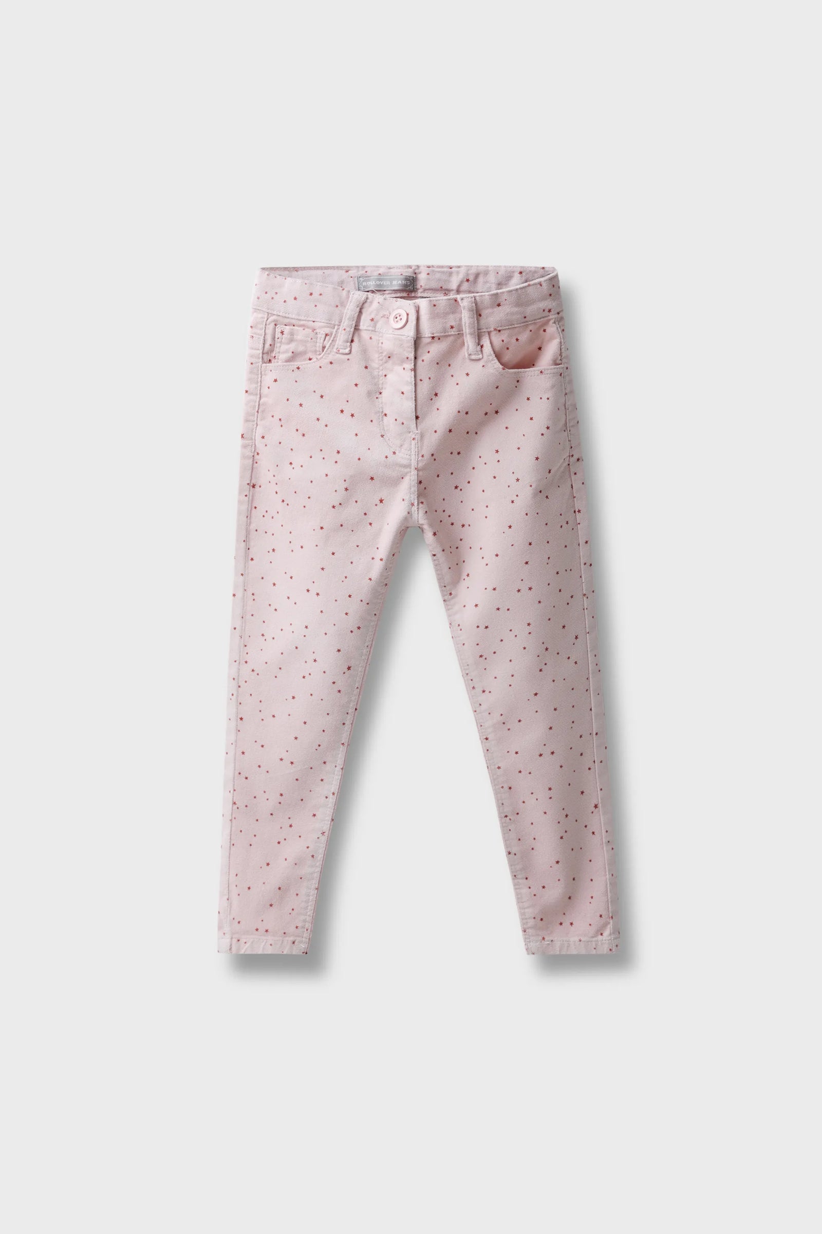 Girls Starry Pink Corduroy Pants