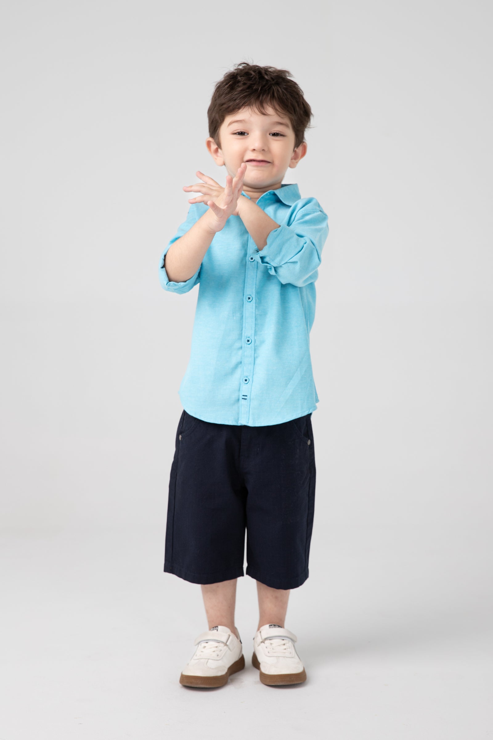 Boys Sky Charm Formal Shirt