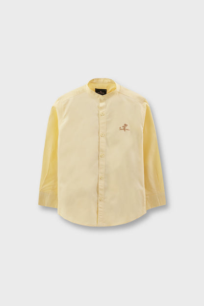 Classic Cream Cotton Shirt