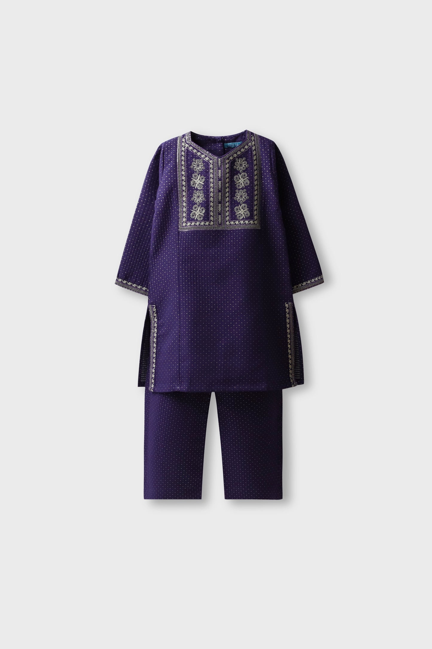 Royal Jacquard Fancy Suit - 2pc