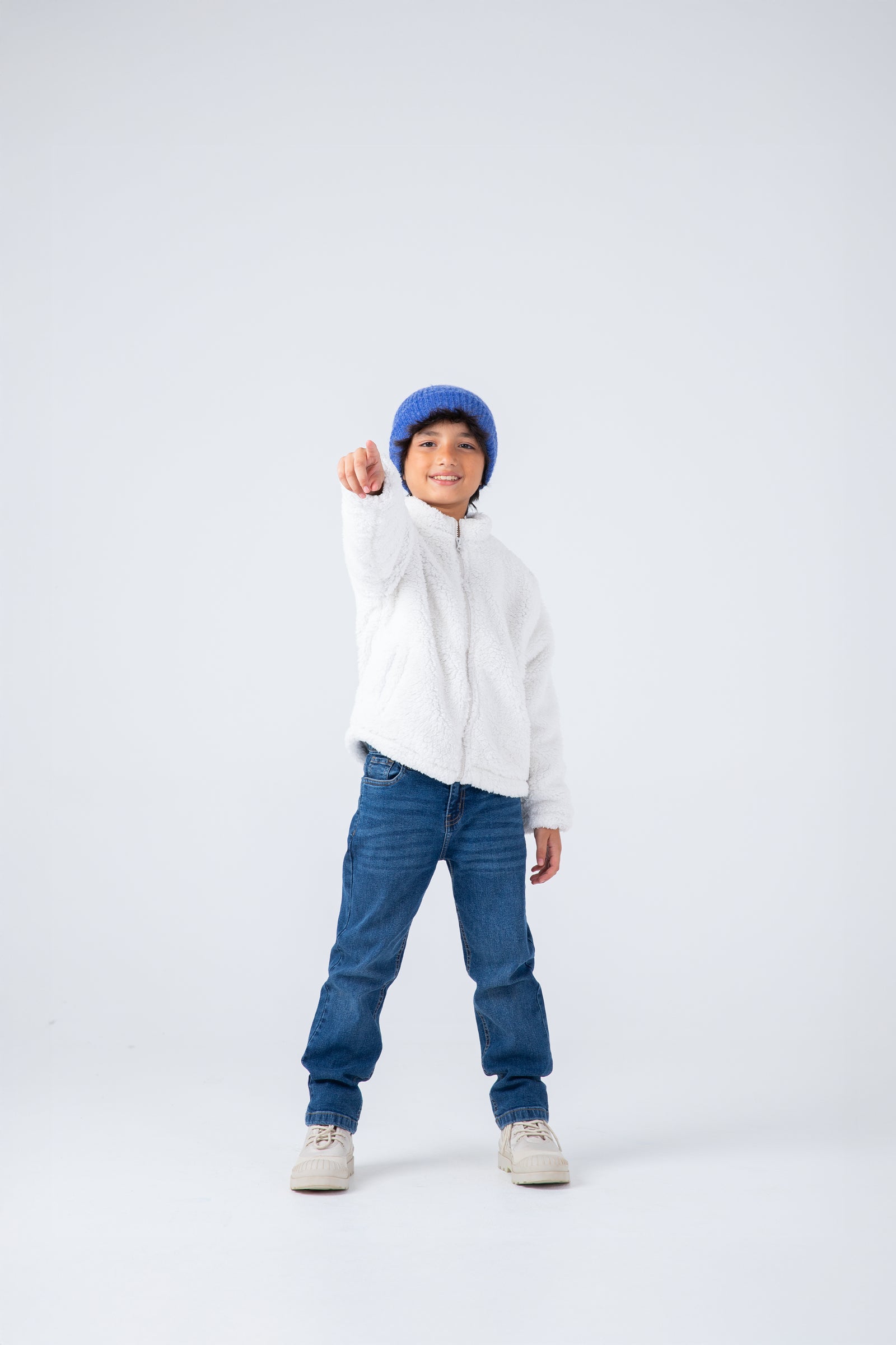 Boys Frosty Fur Jacket