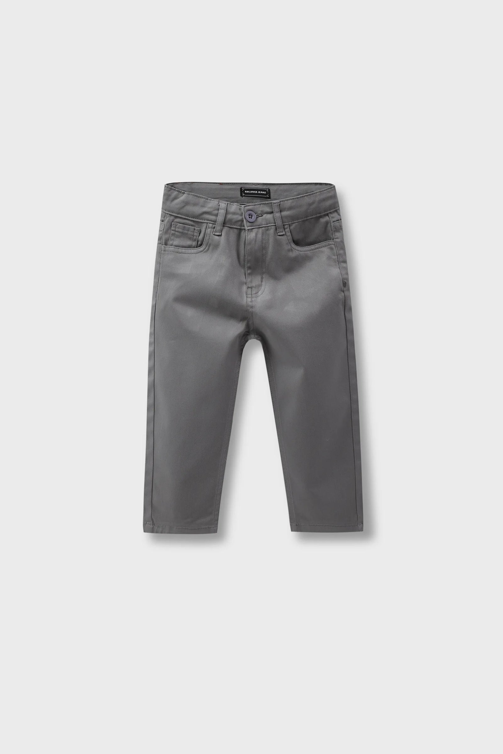 Everyday Grey Twill Pants
