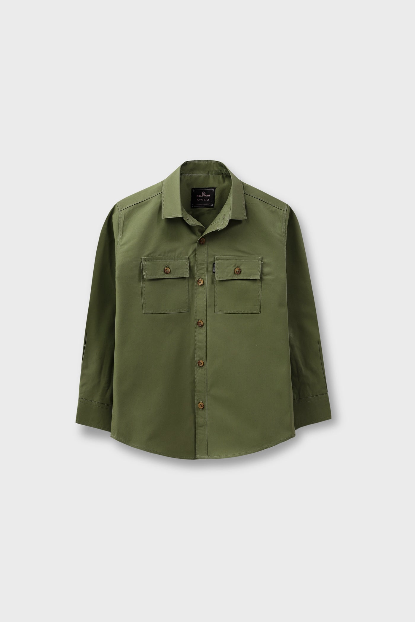 Leafy Green Casual Shirt
