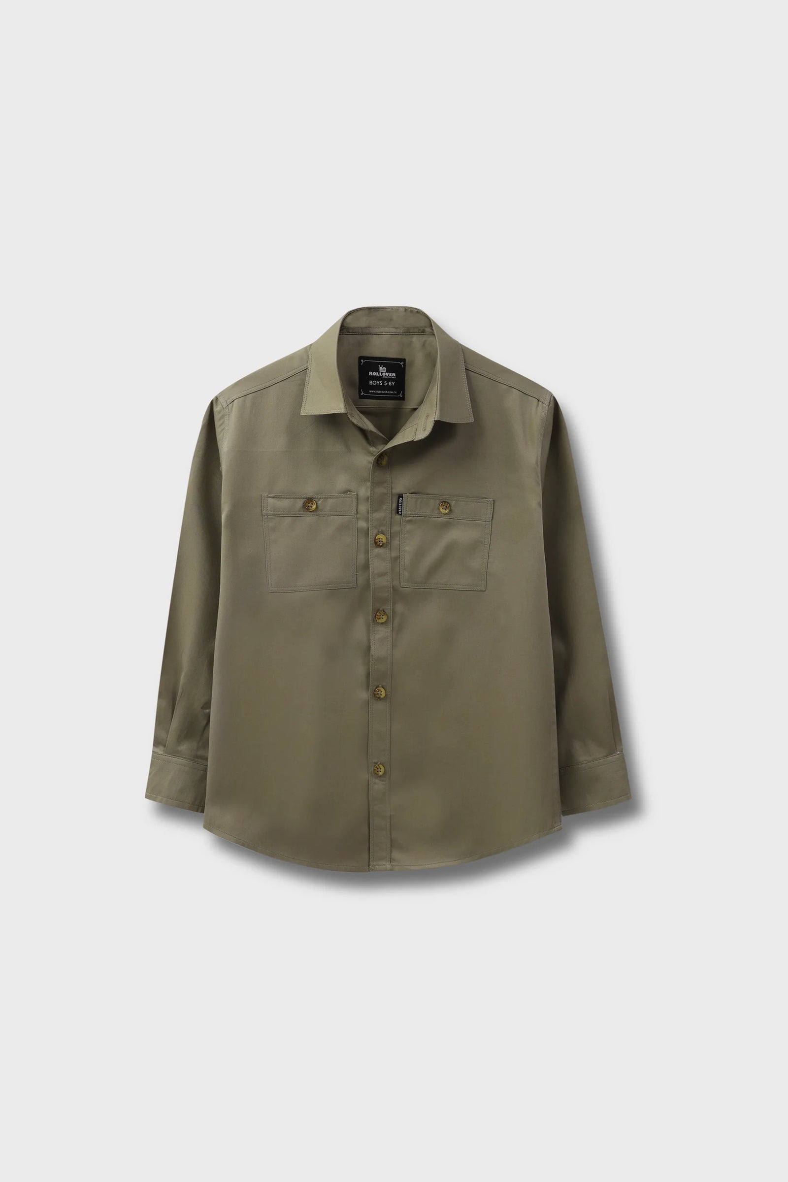 Urban Olive Casual Shirt