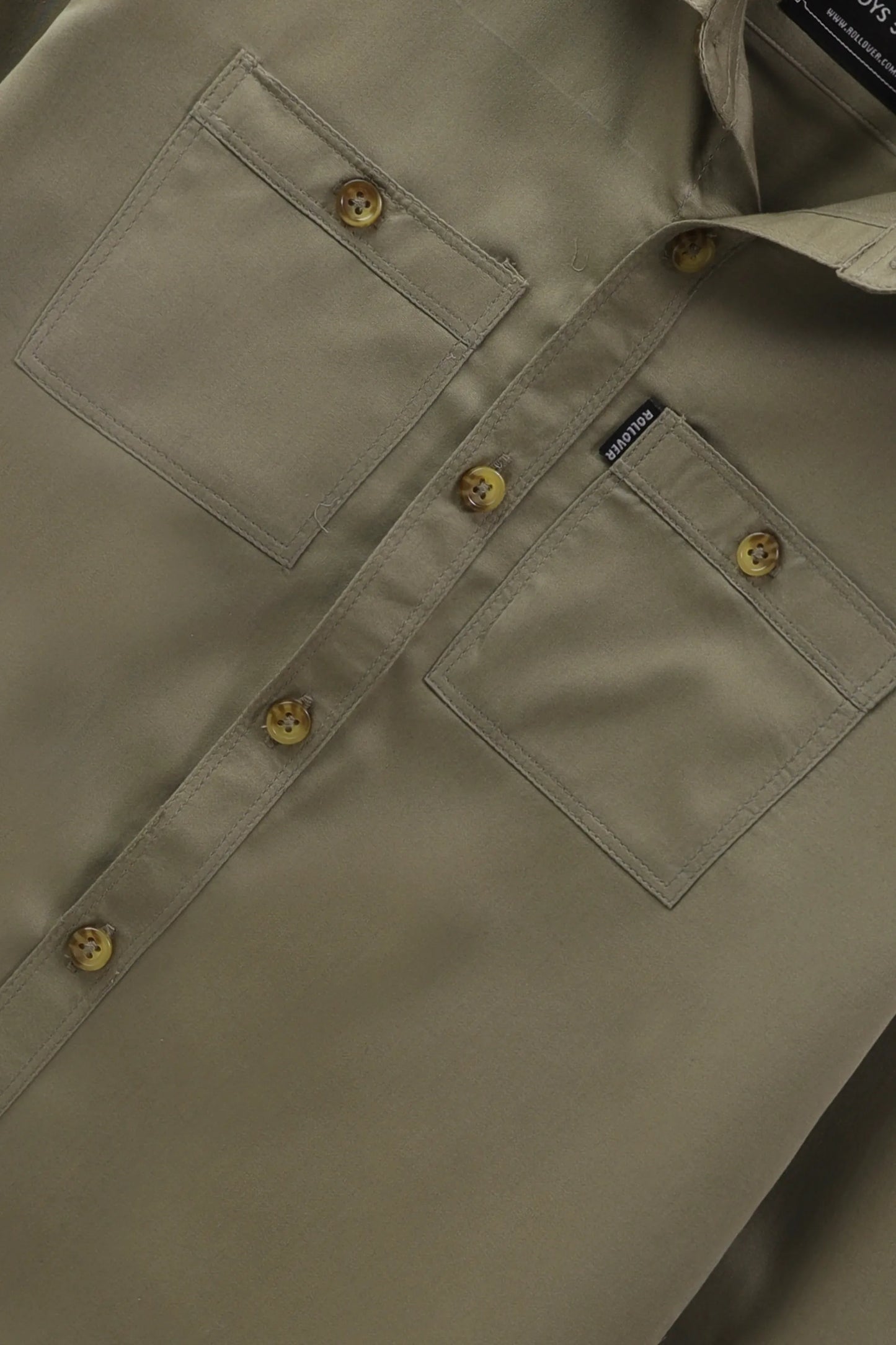 Urban Olive Casual Shirt
