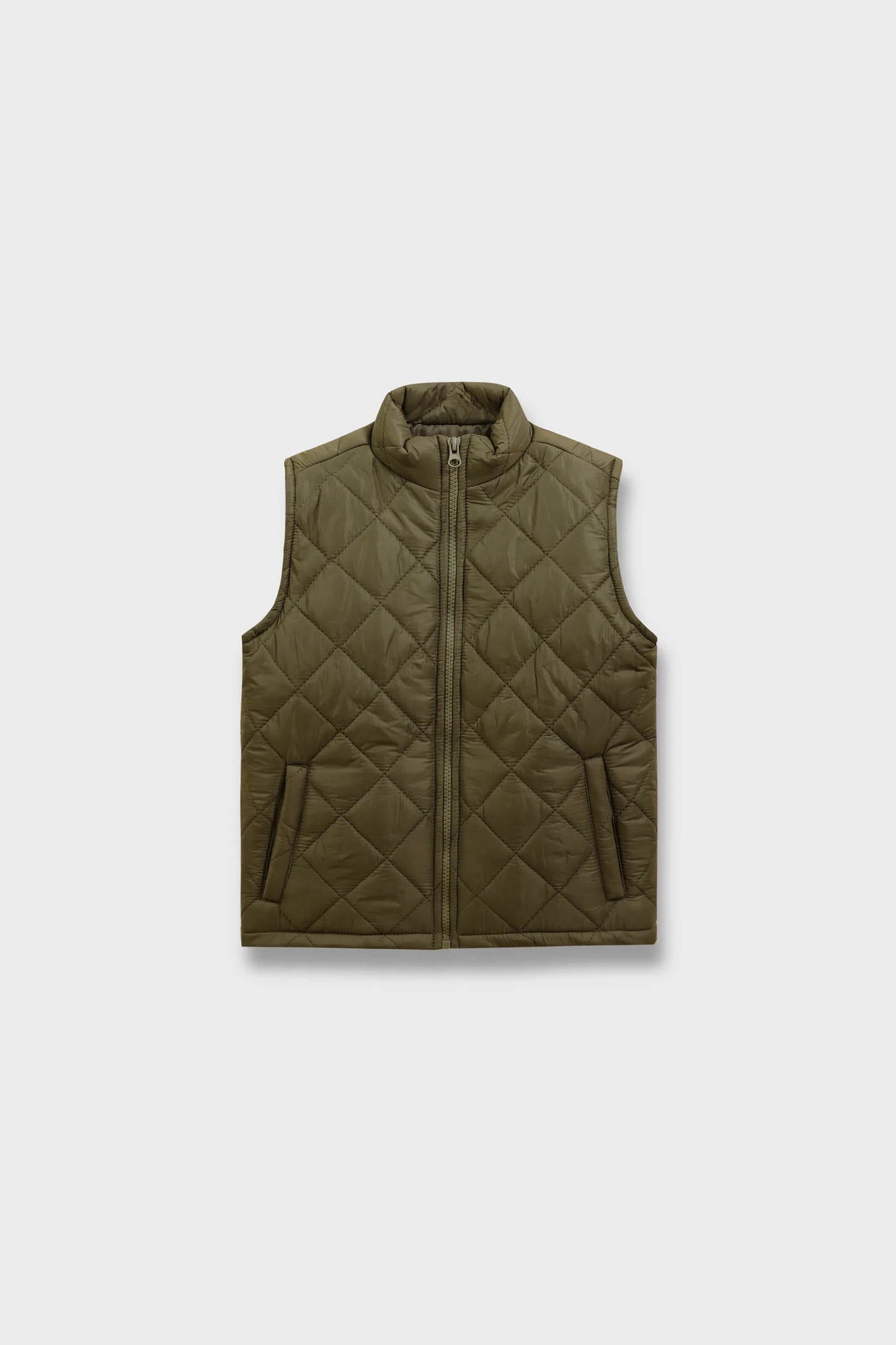 Olive Puffer Jacket