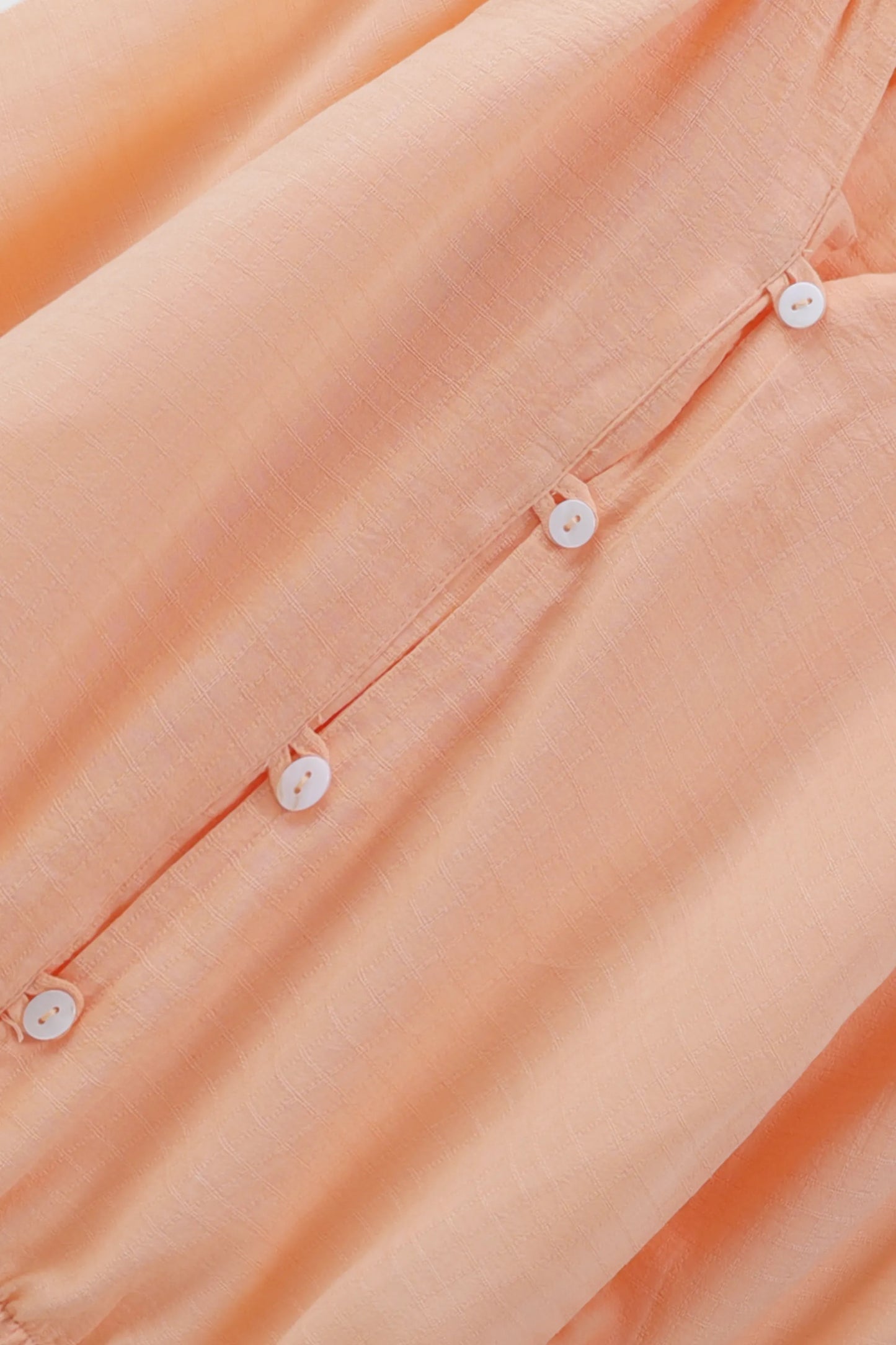 Peach Elasticated Top